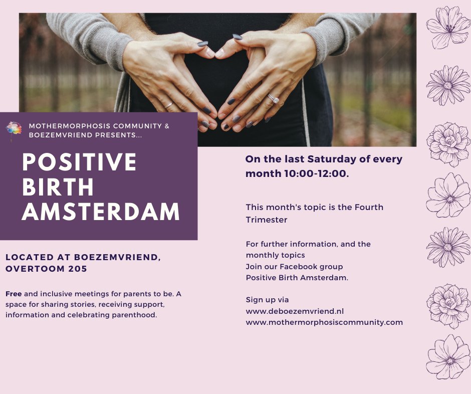 Positive Birth Amsterdam - Mothermorphosis I Parentally